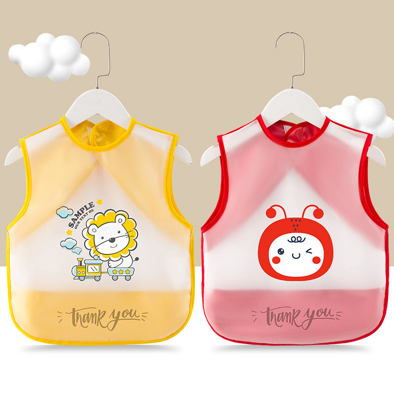 Waterproof Toddler Sleeveless Apron – Kids Painting, Feeding & Craft Bib