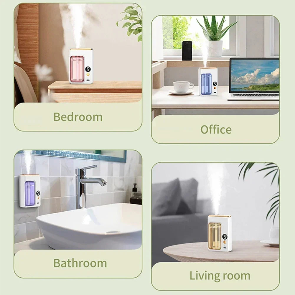 Wall Mounted Automatic Aromatherapy Diffuser – Smart Fragrance Dispenser for Home & Office
