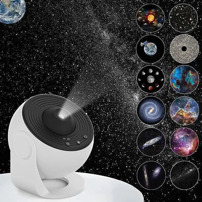 Planetarium Star Globe Projector – 360° Rotating Galaxy & Starry Sky Night Light