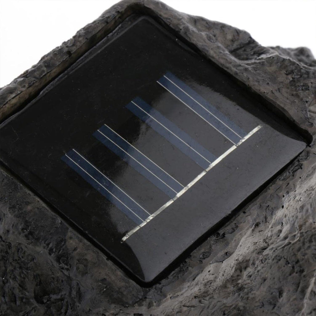 Solar-Powered Motion Sensor Rock Lamp – Outdoor Garden Pathway Light