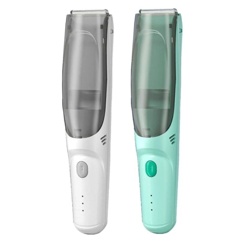 Baby Hair Clipper with Vacuum – Quiet Electric Trimmer for Kids & Infants
