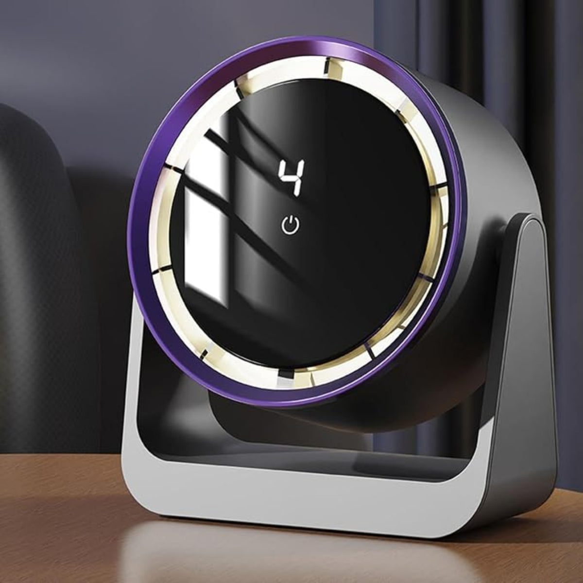 Air Circulation Mini Wireless Desk Fan – Portable Rechargeable Table Fan