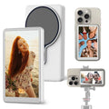Wireless Magnetic Selfie Screen – Portable Rear Camera Monitor for iPhone Content Creation