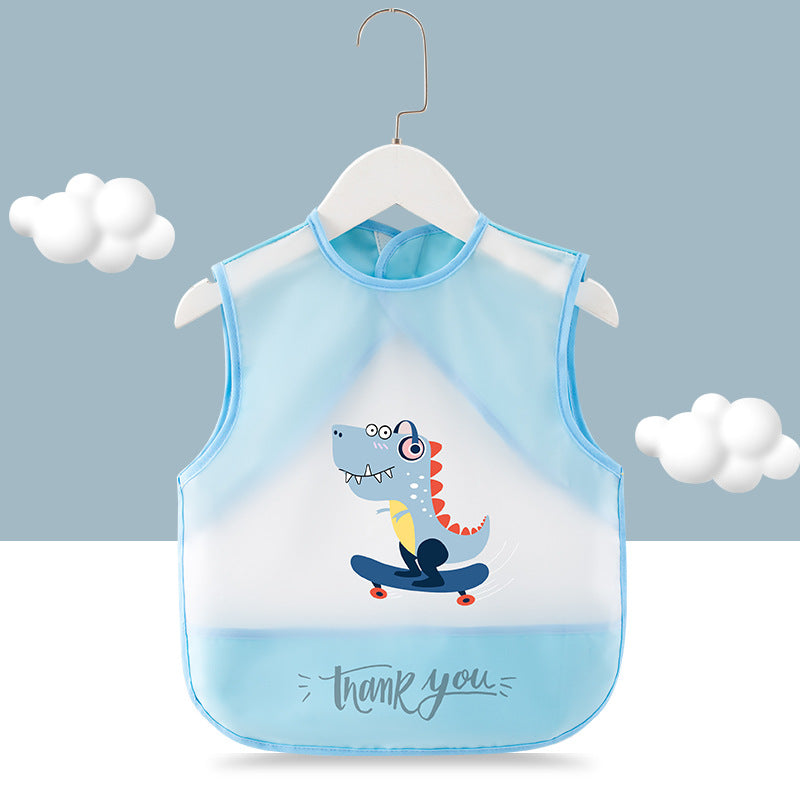 Waterproof Toddler Sleeveless Apron – Kids Painting, Feeding & Craft Bib