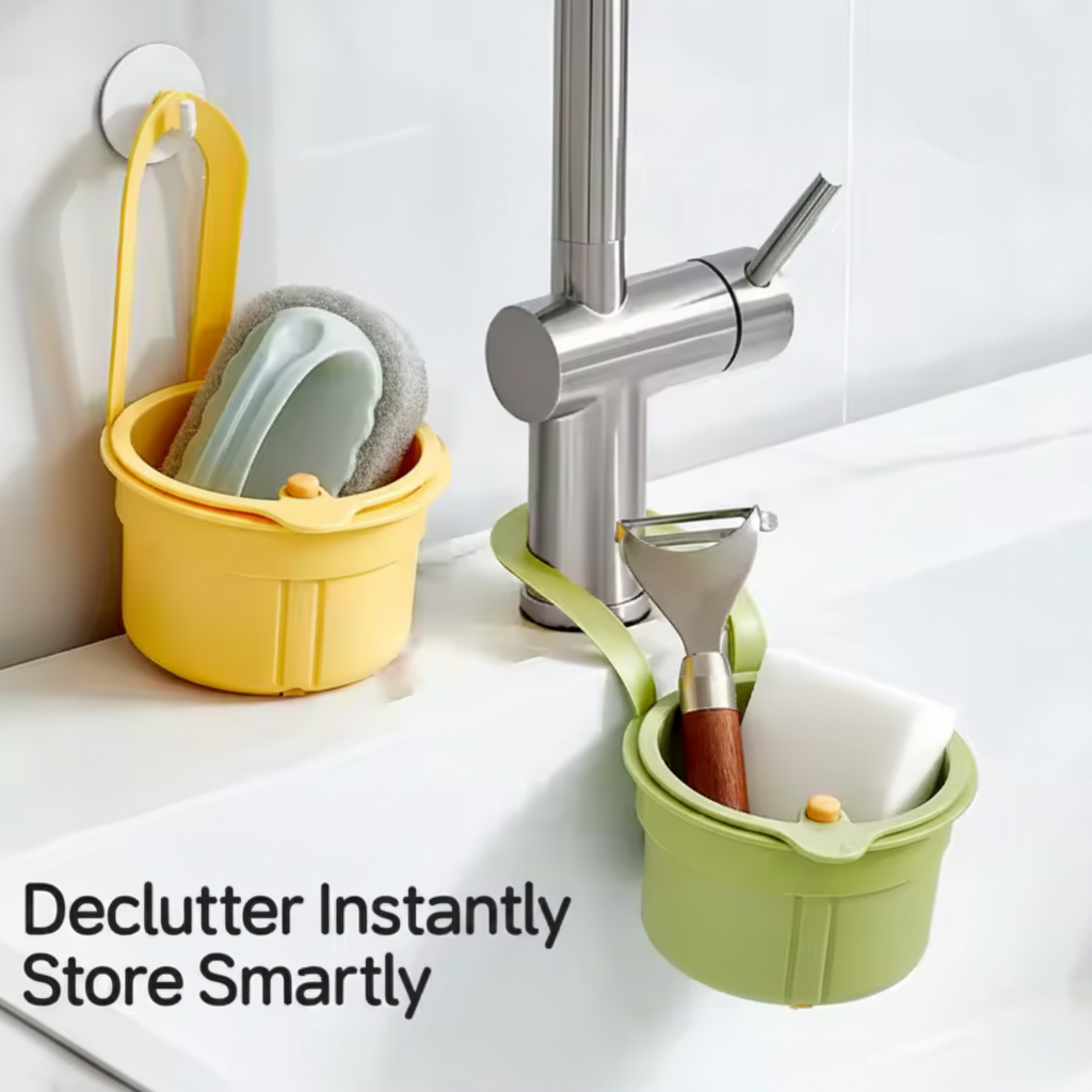 2-in-1 Kitchen Strainer & Colander Basket – Multipurpose Fruit, Vegetable & Food Drainer