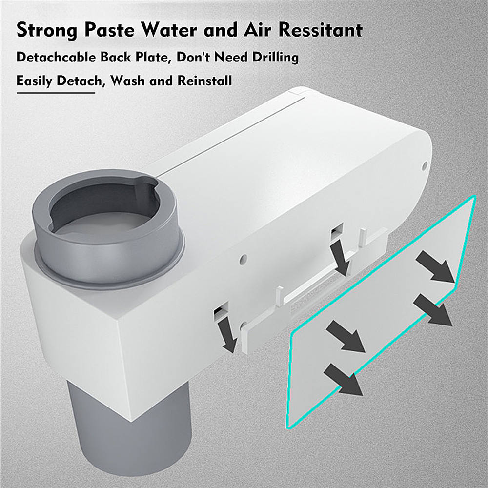 UV Toothbrush Sterilizer Holder – Wall Mounted Electric Toothbrush Sanitizer & Organizer