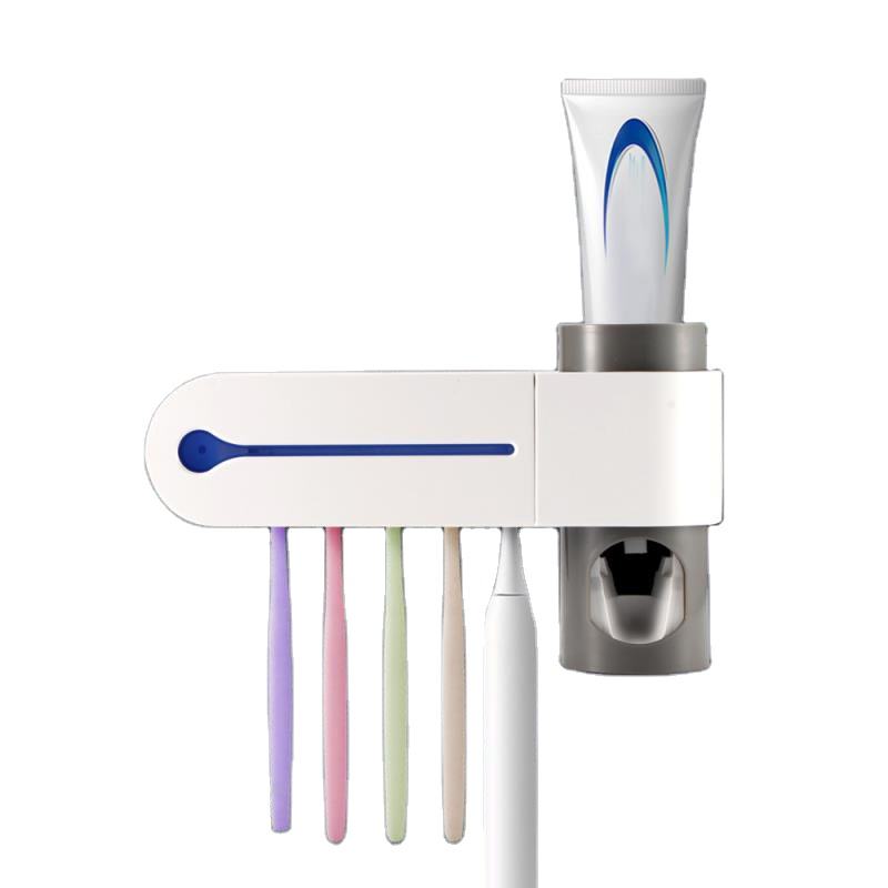 UV Toothbrush Sterilizer Holder – Wall Mounted Electric Toothbrush Sanitizer & Organizer